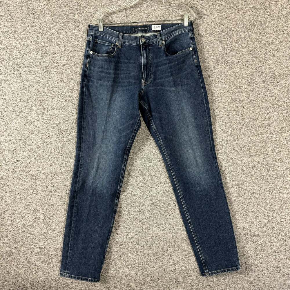 Everlane Uniform Men's Size 32x32 Dark Wash Blue The Athletic Jeans
